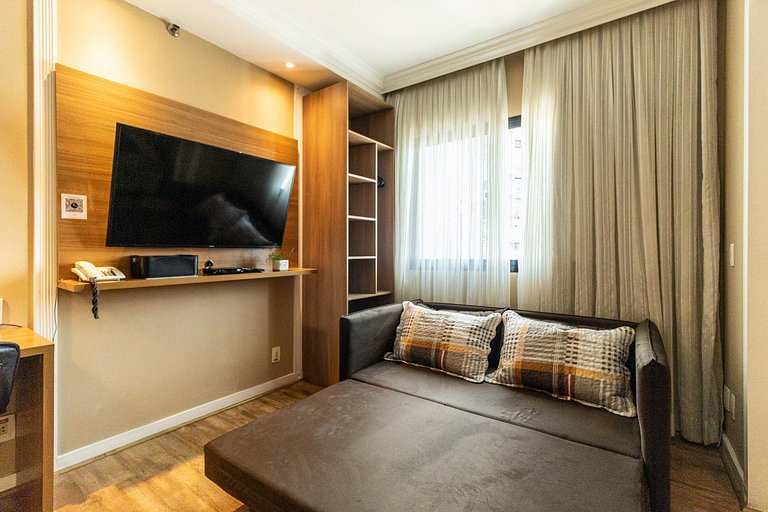 Flat Super Equipado 17º andar Universe Paulista