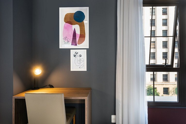 Kaza Noah Studio Único em Edifício Icônico de SP