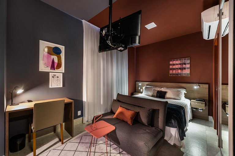 Kaza Noah Studio Único em Edifício Icônico de SP