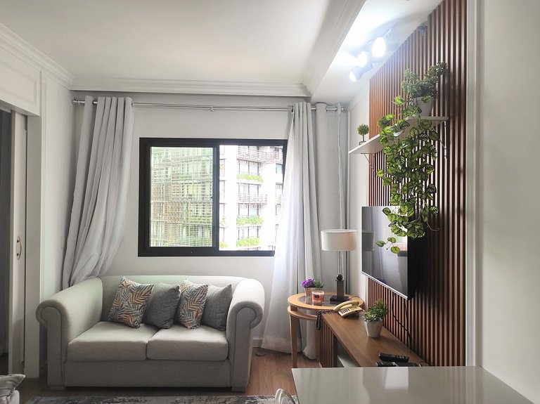 Flat com Vista Incrível para Cidade Matarazzo