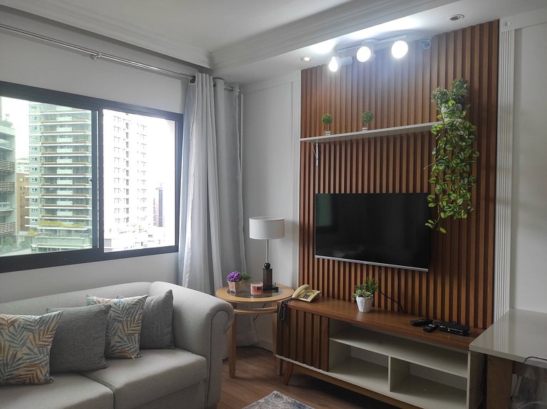 Flat com Vista Incrível para Cidade Matarazzo