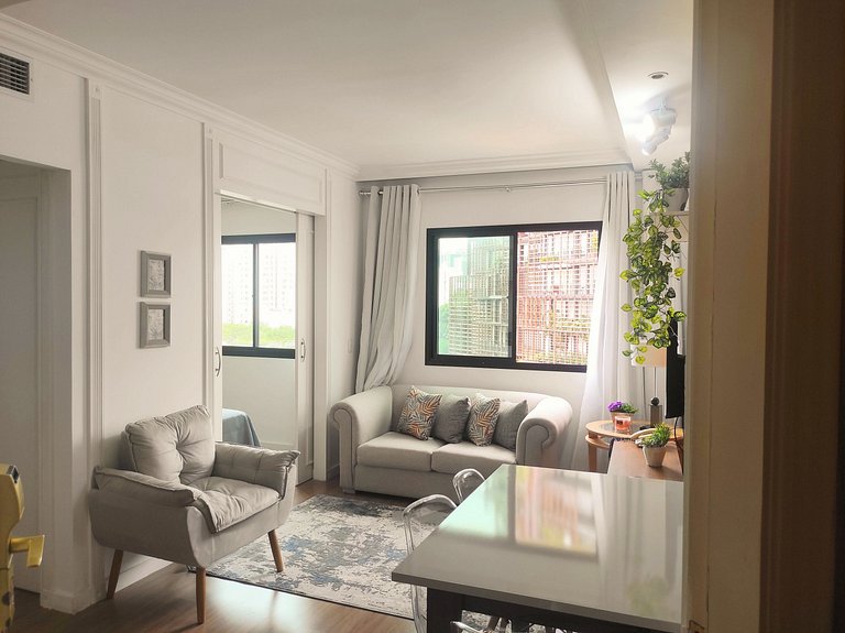 Flat com Vista Incrível para Cidade Matarazzo