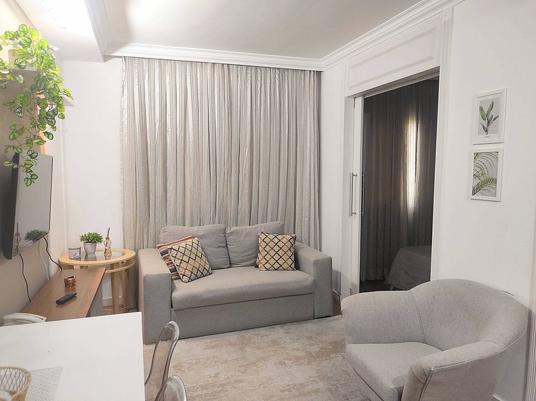 Flat com Vista Incrível para Cidade Matarazzo