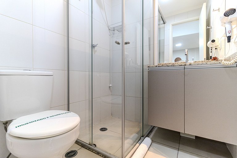 Lindo studio bem perto do bolsão das compras