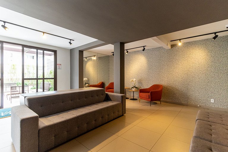 Lindo studio bem perto do bolsão das compras